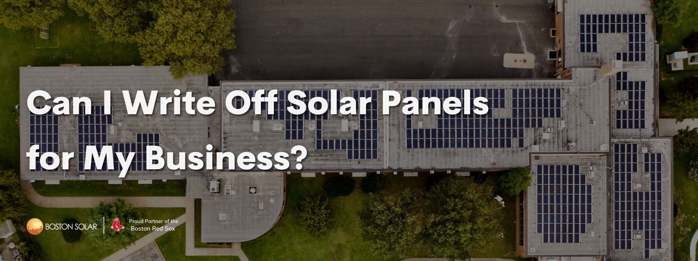 Can I Write Off Solar Panels for My Business?
