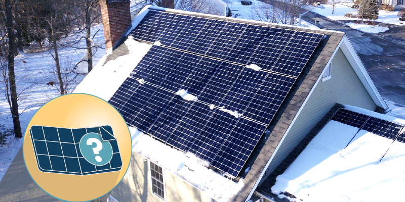 How much energy will my solar panels produce in the winter?