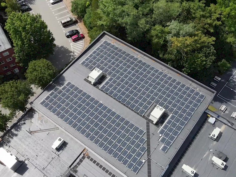 103 kW Commercial Solar Install on the Boys and Girls Club of Woburn