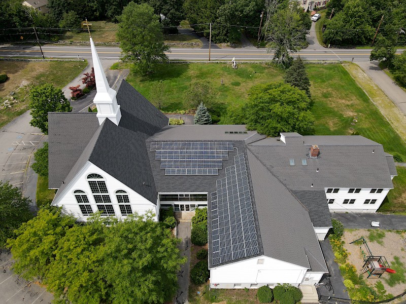 31.20 kW Commercial Solar Install on St. Matthew's United Methodist Church