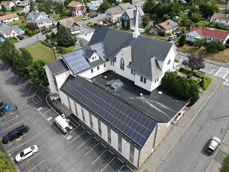 47.50 kW Commercial Solar Install on Greendale People's Church