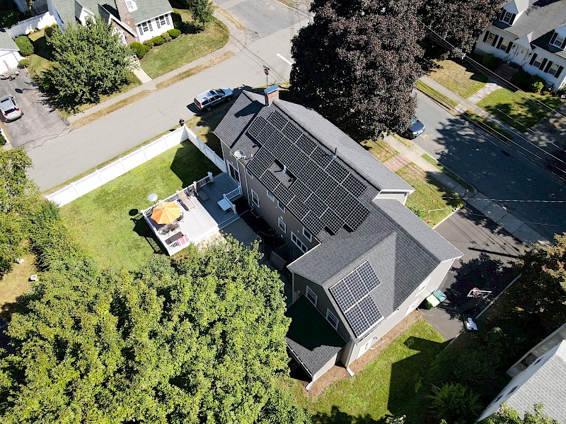 11.20 kW Solar Installation in Needham, MA