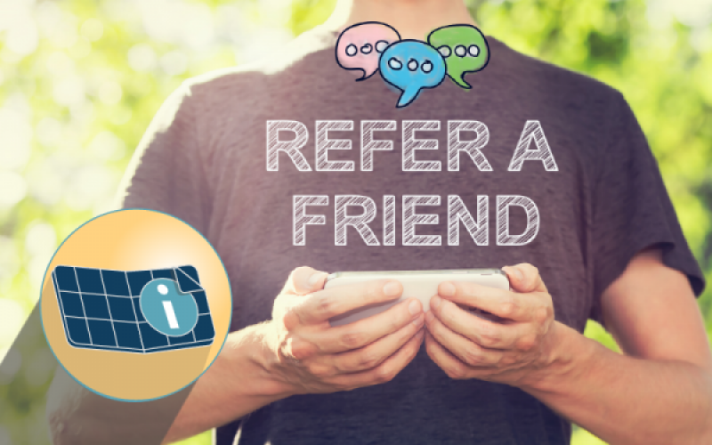 Earn Money by Referring Your Friends and Family To Solar