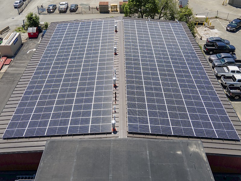 104 kW Commercial Solar Panel Install on 1 Jefferson Ave LLC in Salem MA