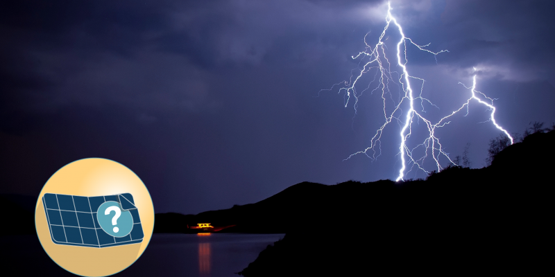 How Safe Are Solar Panels in Lightning Storms?
