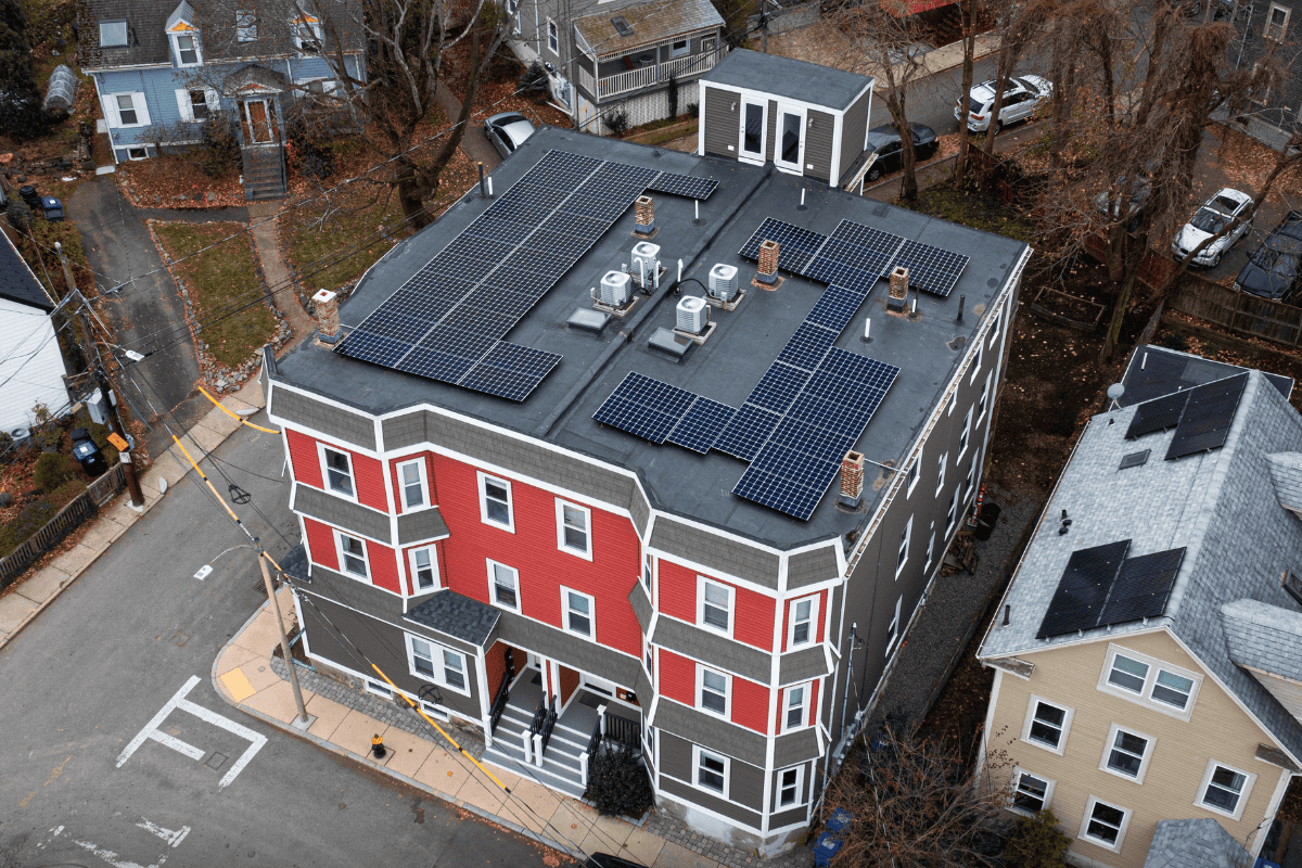 Boston Solar - 19.58 kW Multi-Unit Install, Jamaica Plain